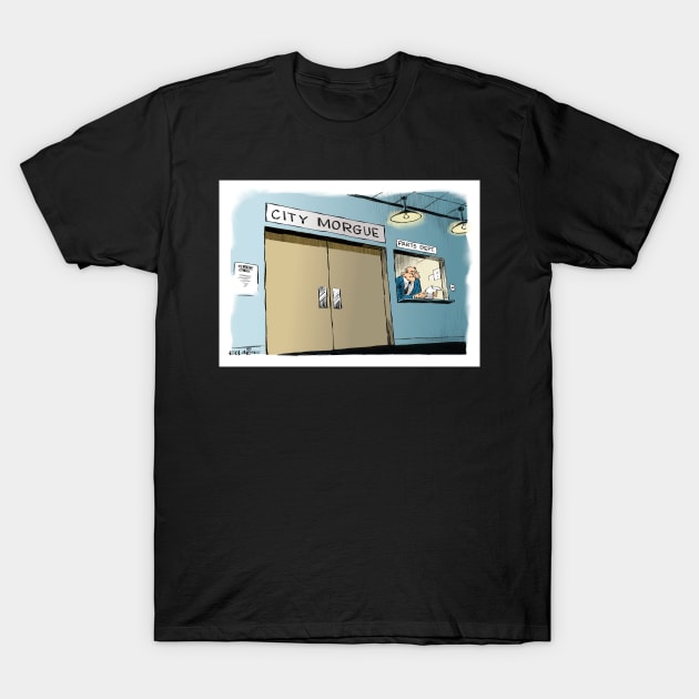 Parts department. T-Shirt by Steerhead